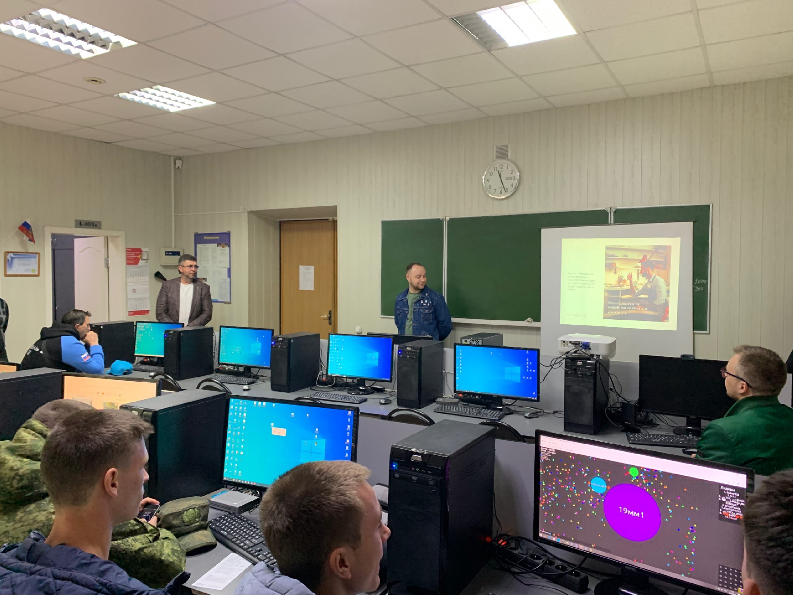 На ФПТЭТ состоялись встречи студентов с генеральным директором компании «Граф Кольцов»