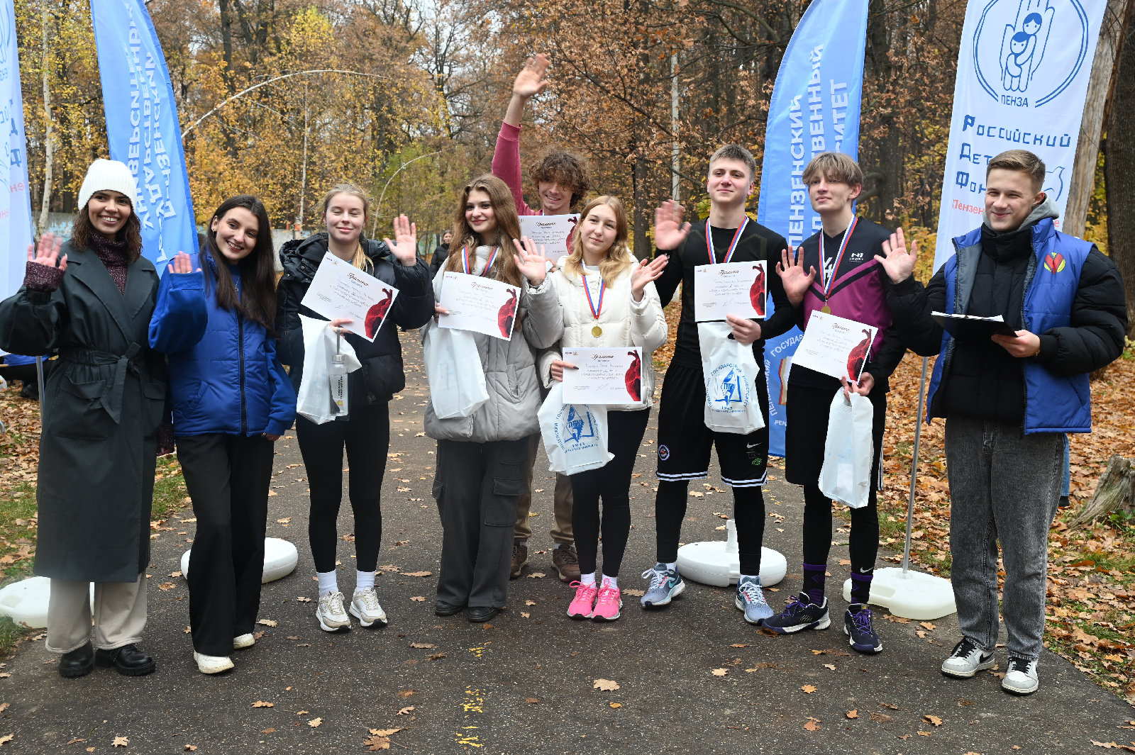 Благотворительный забег «Километры добра» прошел в Пензе