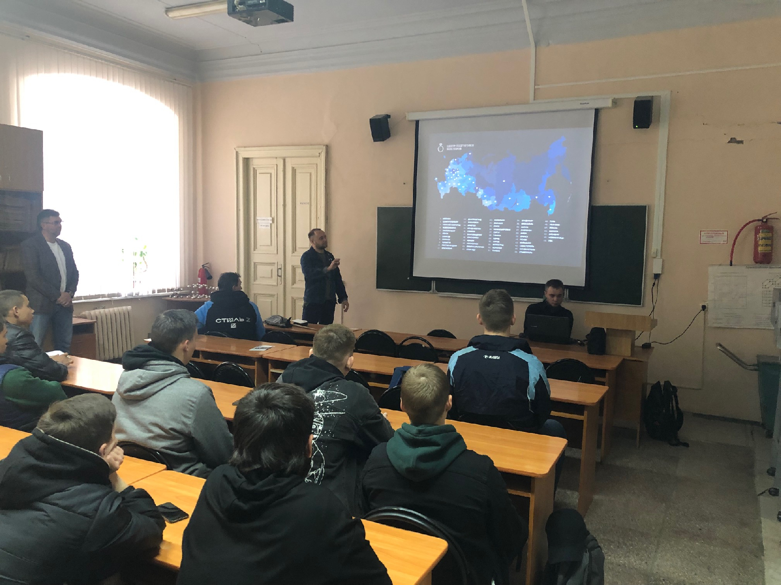 На ФПТЭТ состоялись встречи студентов с генеральным директором компании «Граф Кольцов»